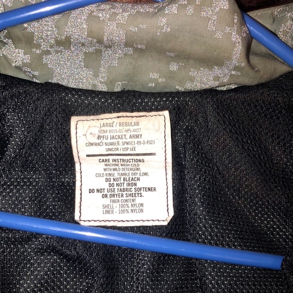 Vintage Army Reflective Windbreaker - Picture 7 of 8